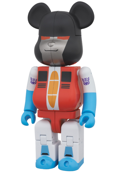 BE@RBRICK TRANSFORMERS STARSCREAM 1000％ Official Images Bearbrick Bumblebee and Starscream Summer